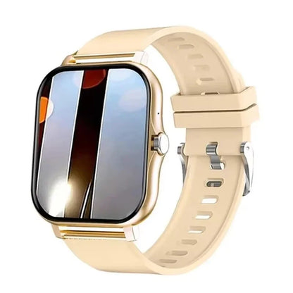 LAXASFIT 2025 Neue Herren Smartwatch Damen Geschenk Voller Touchscreen Sport Fitness Uhr Bluetooth-Anruf Smartwatch