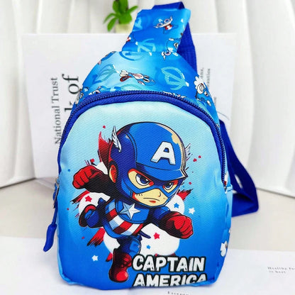 Spider-Man Sling-Tasche, Cartoon-Anime-Umhängetasche, modische lässige Schultertasche mit Münztasche für den täglichen Gebrauch