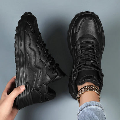 Damenmode Vulkanisierte Plateauschuhe Lässige Sneakers Damen Flache Schuhe Mesh Atmungsaktive Lauf- und Freizeitschuhe Massiver Sportschuh