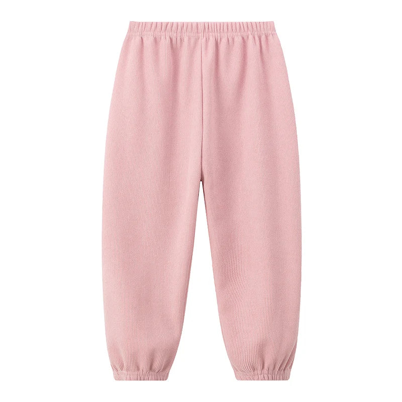 1 oder 2  Stück Herbst- und Winter-Kinder-Sporthose mit Nadelstreifen für Jungen und Mädchen, dick und warm