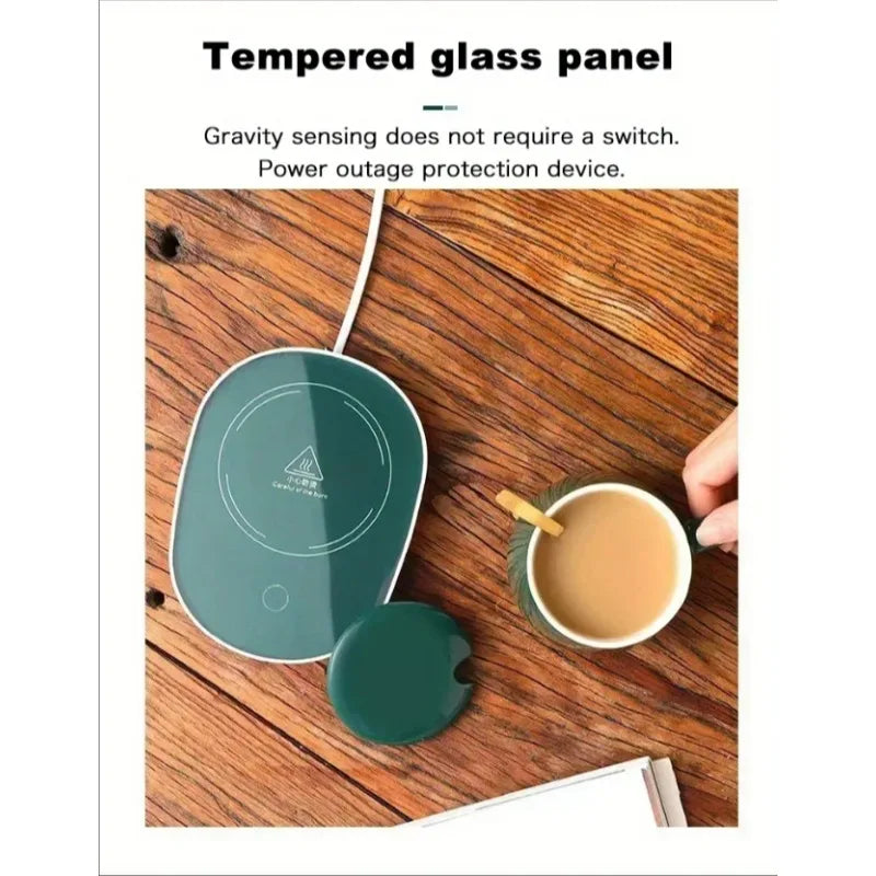 2025 warme und isolierte Kaffeetassen aus Keramik, konstant temperierte Tassen, 55-Grad-warme Keramiktasse mit Jiapin-Tassen-Geschenkbox-Sets