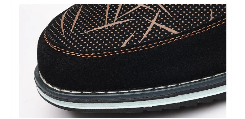 Business-Lederschuhe für Herren 2025 Neue Komfort-Trend Flache Arbeitsschuhe Freizeit-Mokassins Sneaker zum Hineinschlüpfen Große Herren-Loafer