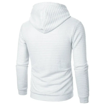Warmer Herren-Sweatshirt in Uni-Farbe, lässiger Hoodie, Oversize-Sweatshirt mit Reißverschluss, kombinierbar mit Hoodies und Damen- sowie Herren-Sweatshirts