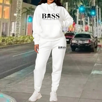 2026 Neue Damen-Trainingsanzug Sweatshirt Sweatpants Hochwertige Outfits Anzug Designer Luxus Herbst Winter Kleidung Damen Hosen Set