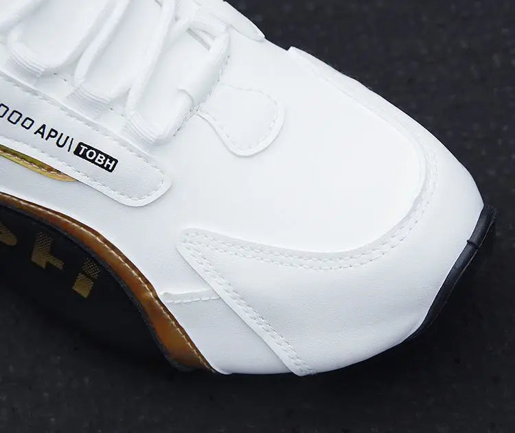 Wasserdichte Ledersneaker für Herren 2025, rutschfeste Reiseschuhe mit Luftpolster, modische, lässige Sportschuhe für den Herbst