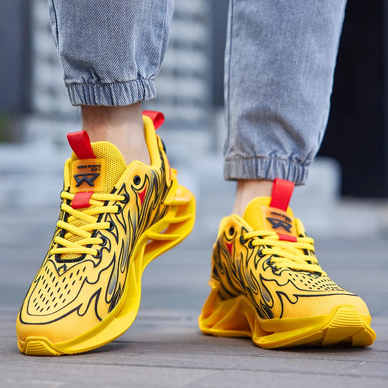 Herrenschuhe Sneaker Männer Freizeit Herrenschuhe Turnschuhe Luxus Schuhe Trainer Rennen Atmungsaktive Schuhe modische Laufschuhe für Frauen
