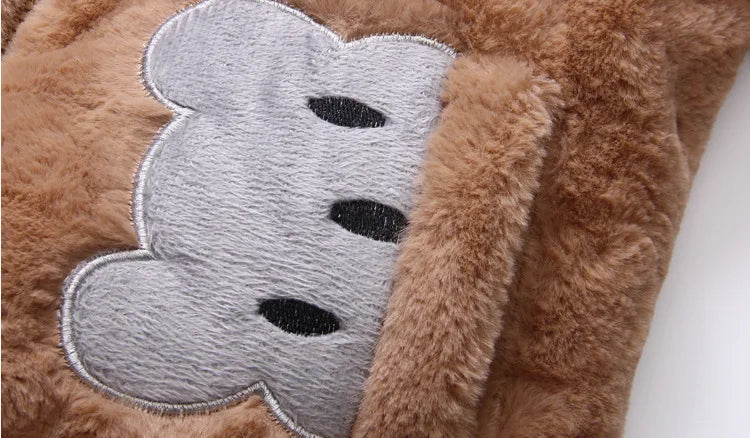 Große Winterjacken für Mädchen Halten warm Dicke Weihnachtsjacke Herbst Kapuzenjacke Reißverschluss Wasserdichte Oberbekleidung Kinderkleidung 3-12 Jahre