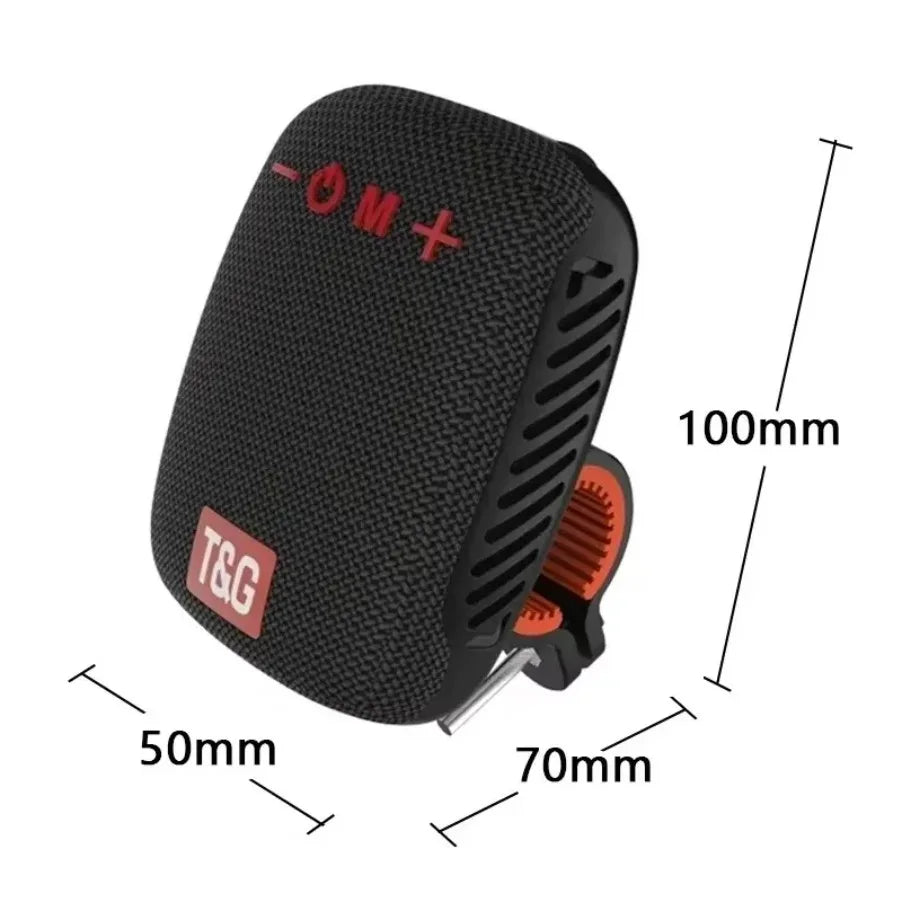 Outdoor-Fahrrad TG392 Tragbarer Bluetooth-Lautsprecher TWS Kabelloser Mini-Bass FM-Radio Soundbar Boombox Fahrmusik Abspielen Lautsprecher