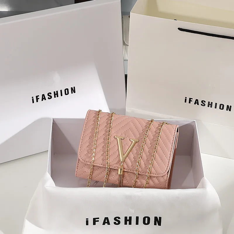 Stickerei Damen Umhängetasche Faden Luxus Handtasche Schultertaschen Marke Pailletten Quasten Clutch Kleine Tasche und Portemonnaie