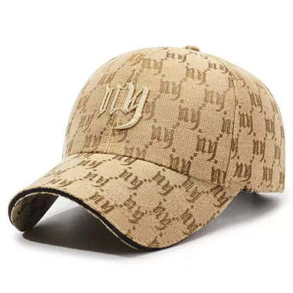 Unisex NY Buchstaben-Stickerei  Verstellbare Basecap