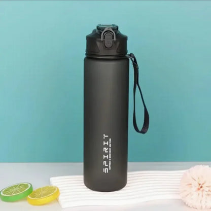 Sportwasserflasche mit Zeit-Tracking-Trinkhalm, auslaufsicherem Verschluss und klappbarem Deckel, ideal für unterwegs und Outdoor-Abenteuer