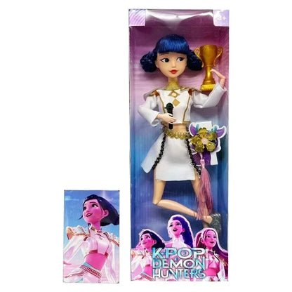 NEUE Puppenspielzeug KPOP Demon Hunters Actionfigur Spielzeug Rumi Mira Zoey Schöne Prinzessin Baby Puppe aus Plastik DIY Spielzeug für Mädchen