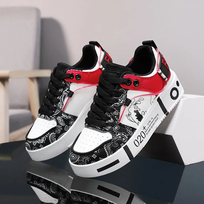 Jugend Sneaker 2026 Neue Sportschuhe Modische Dicke Sohle Rutschfeste Freizeitschuhe Größe 31-44