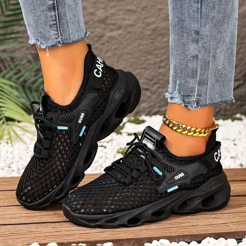 Atmungsaktive Mesh-Sneaker für Damen