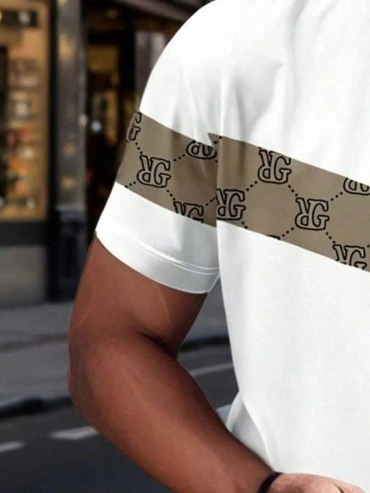 2026 heisse Sommermode Trendiges Freizeit-Sport-Outfit für Jugendliche Herren Kurzarm-T-Shirt + Shorts Zweiteiliges Set