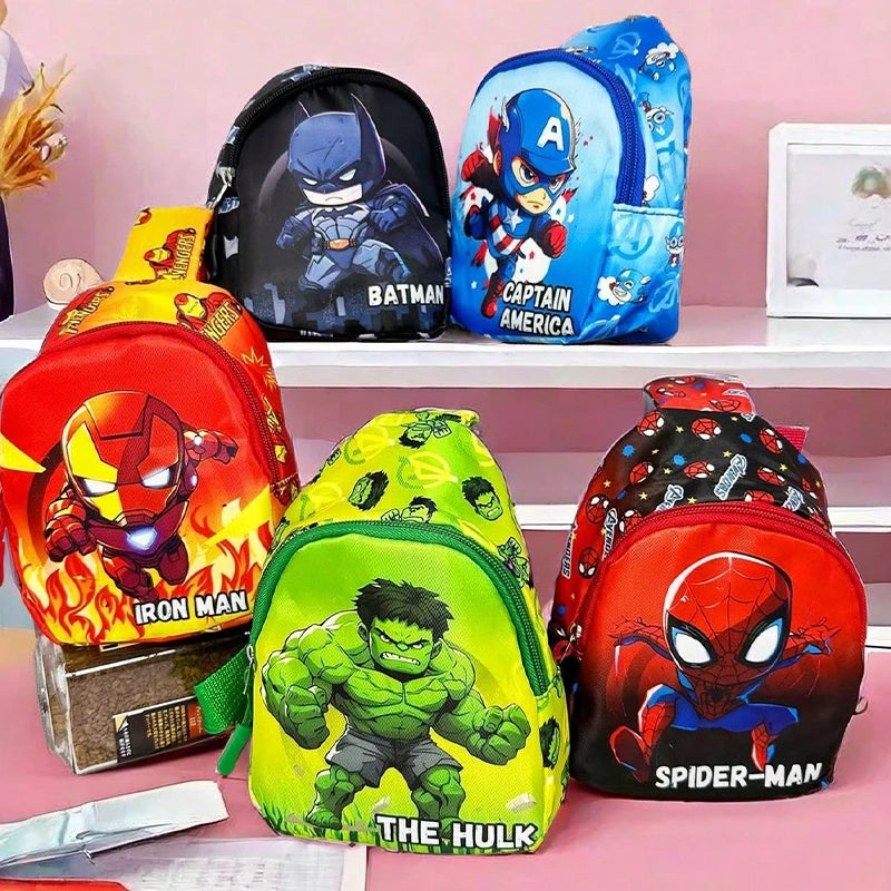 Spider-Man Sling-Tasche, Cartoon-Anime-Umhängetasche, modische lässige Schultertasche mit Münztasche für den täglichen Gebrauch