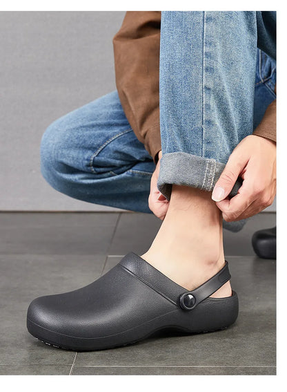 Professionelle chirurgische Schuhe Wasserdicht Ölbeständig Rutschfeste Krankenschwester-Schuhe Hotel-Spezial-Arbeitsschuhe Komfortables EVA-Material