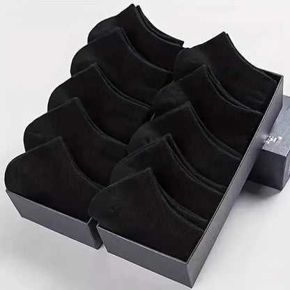 10/12/20/40 Paar One Size (EU 38-44) Unisex Bootssocken Business Sport Schweißaufnahme Sommer Herbst Einfarbig Weiche Knöchelsocken Ohne Fusseln