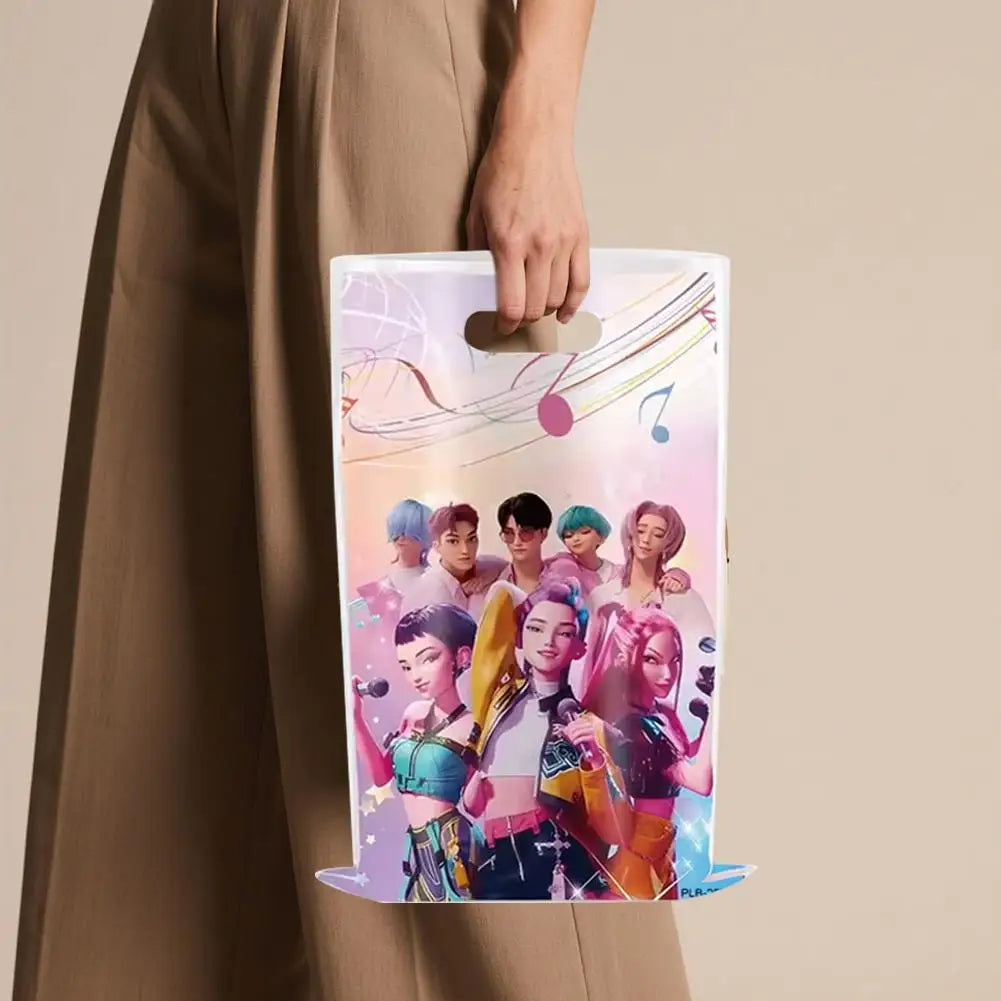 10 Stück K-Pop Dämonenjäger Themen-Party-Geschenktüten Geburtstag Süßigkeitentüten Geschenk Partydekoration