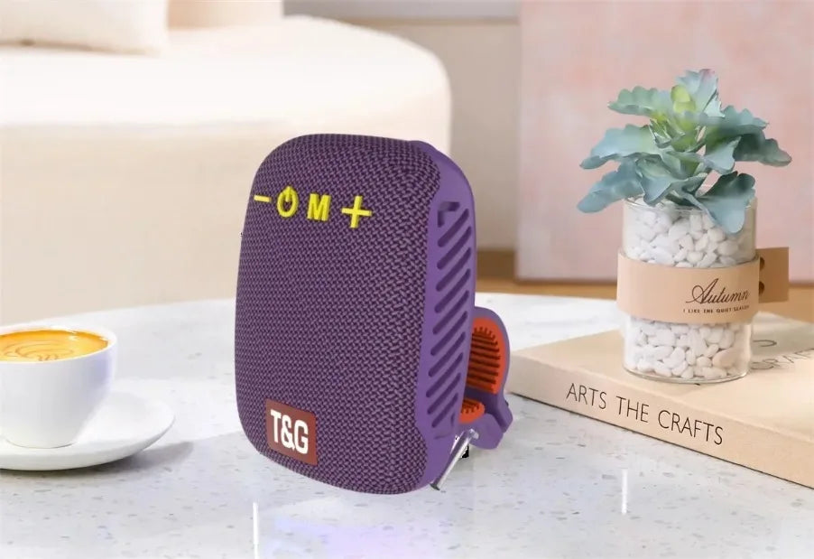 Outdoor-Fahrrad TG392 Tragbarer Bluetooth-Lautsprecher TWS Kabelloser Mini-Bass FM-Radio Soundbar Boombox Fahrmusik Abspielen Lautsprecher