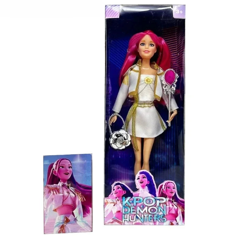 NEUE Puppenspielzeug KPOP Demon Hunters Actionfigur Spielzeug Rumi Mira Zoey Schöne Prinzessin Baby Puppe aus Plastik DIY Spielzeug für Mädchen