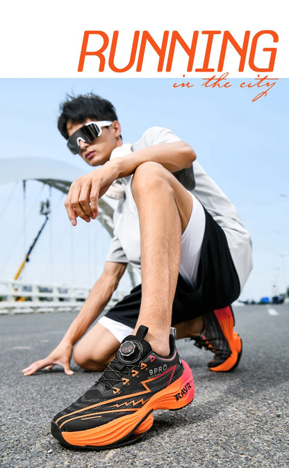 2026 Neue Herren-Laufschuhe Dämpfung Carbonplatte Renn-Marathon Sportschuhe Bequeme Rutschfeste Sportschuhe Tennis Schuhe