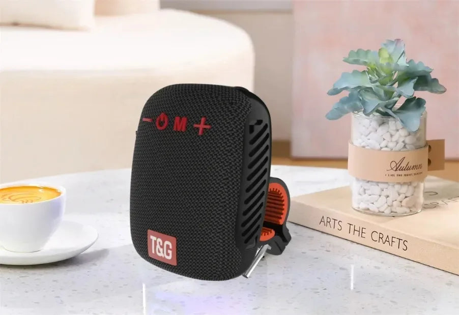 Outdoor-Fahrrad TG392 Tragbarer Bluetooth-Lautsprecher TWS Kabelloser Mini-Bass FM-Radio Soundbar Boombox Fahrmusik Abspielen Lautsprecher