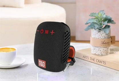 Outdoor-Fahrrad TG392 Tragbarer Bluetooth-Lautsprecher TWS Kabelloser Mini-Bass FM-Radio Soundbar Boombox Fahrmusik Abspielen Lautsprecher