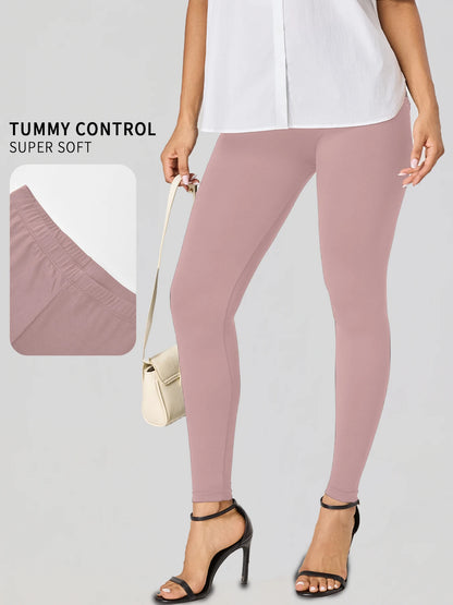 Leggings für Damen in Übergröße aus superweichem Stoff – hohe Elastizität für Yoga, Laufen, Training und lässige Alltagskleidung