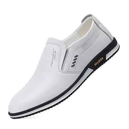 Luxuriöse Herren-Kunst-Lederschuhe Bequeme Loafer Zum Hineinschlüpfen Herrenschuhe Mokassins Rutschfeste Fahrschuhe Hochwertige Herrenschuhe Übergröße