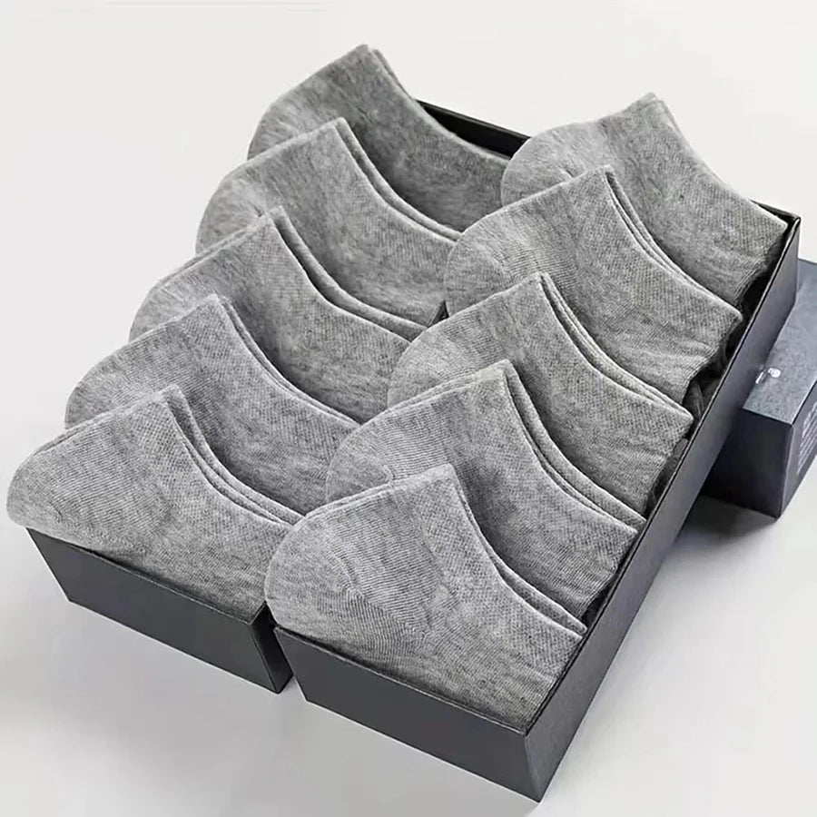10/12/20/40 Paar One Size (EU 38-44) Unisex Bootssocken Business Sport Schweißaufnahme Sommer Herbst Einfarbig Weiche Knöchelsocken Ohne Fusseln