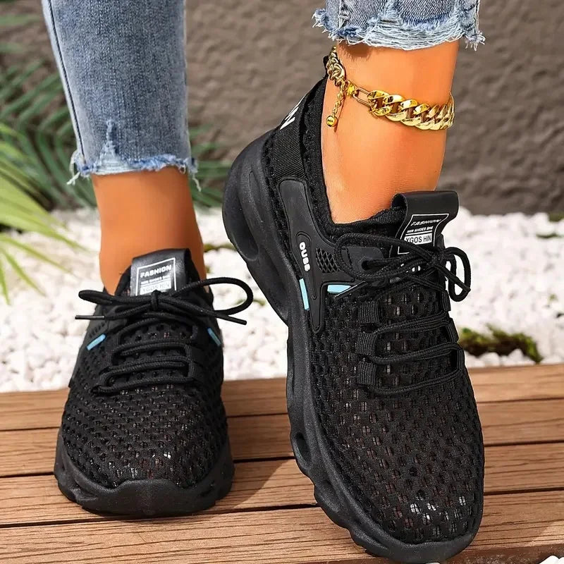 Atmungsaktive Mesh-Sneaker für Damen