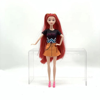 30cm Puppen Spielzeug Kpop Dämonenjäger Actionfigur Spielzeug Rumi Mira Zoey Schöne Prinzessin Babymädchen Puppen Kunststoff DIY Spielzeug für Mädchen