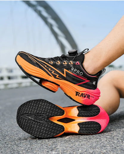 2026 Neue Herren-Laufschuhe Dämpfung Carbonplatte Renn-Marathon Sportschuhe Bequeme Rutschfeste Sportschuhe Tennis Schuhe