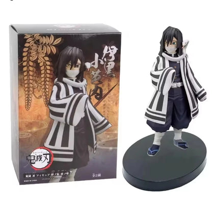 Heißes Demon Slayer Anime Actionfigur Kamado Tanjirou Agatsuma Zenitsu Nezuko Modellspielzeug Kimetsu No Yaiba Krieger Actionfigur