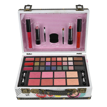 Make-up Starter-Set Professionelle Make-up Sets mit transparentem Etui Urlaub Schönheitsgeschenk-Set Starter-Kosmetik Vollständige Sets für Frauen
