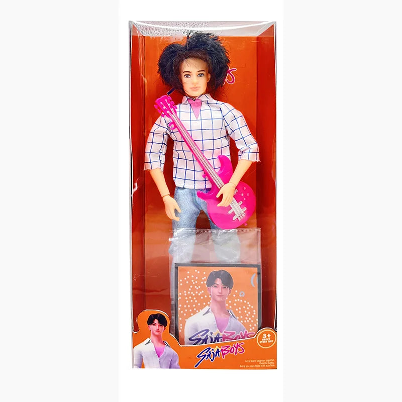 2026 K-Pop Demon Hunters Anime Sabe Boy Bösewicht Actionfigur Spielzeug für Mädchen Geburtstagsgeschenk Cartoon Sammelpuppe Actionfigur