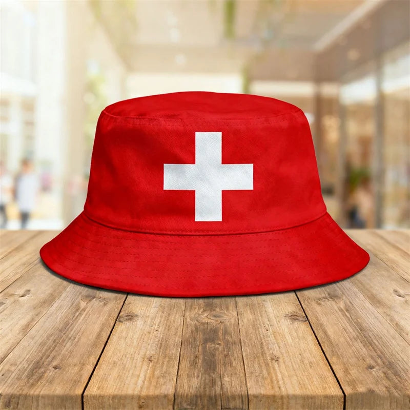 2026 Länder Nationalflagge Eimerhut Männer Frauen Fußballfan Party Fußballcup Wender Sonnenhut Fußballfans Fischerhut