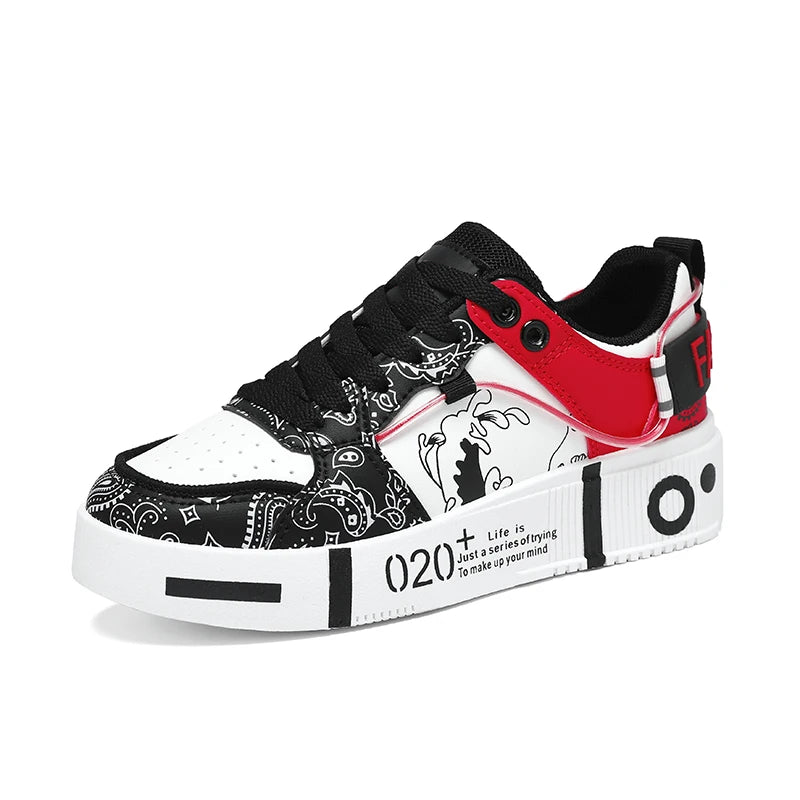 Jugend Sneaker 2026 Neue Sportschuhe Modische Dicke Sohle Rutschfeste Freizeitschuhe Größe 31-44