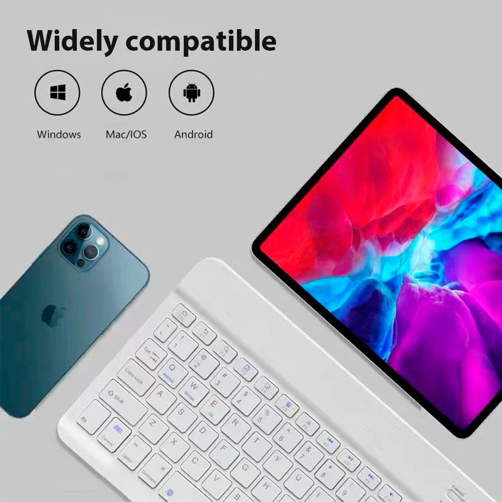 Bluetooth kabellose Tastatur Universelle Handy-Tablet-Tastatur und Maus Mini Bluetooth Tastatur iPad Tastatur Zubehör