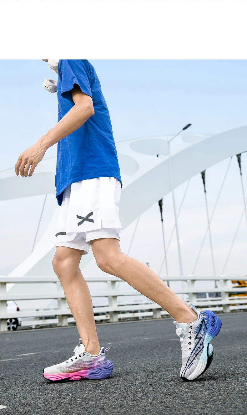 2026 Neue Herren-Laufschuhe Dämpfung Carbonplatte Renn-Marathon Sportschuhe Bequeme Rutschfeste Sportschuhe Tennis Schuhe