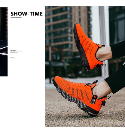 Neue Herren Laufschuhe Atmungsaktive Outdoor-Sportschuhe Leichte Sneakers für Herren Bequeme Sporttrainingsschuhe