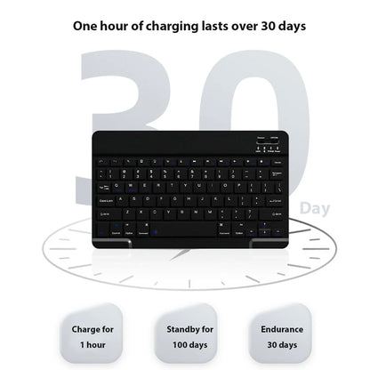 Bluetooth kabellose Tastatur Universelle Handy-Tablet-Tastatur und Maus Mini Bluetooth Tastatur iPad Tastatur Zubehör