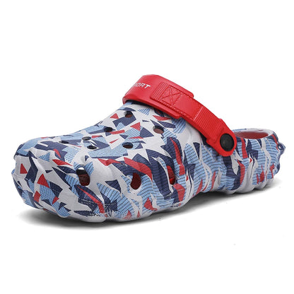 2026 Herren-Hauben-Clogs Hausschuhe Herren Gartenschuhe Für Herren Arch Support Slides Sommermode Strandschuhe Rutschfeste EVA-Hausschuhe