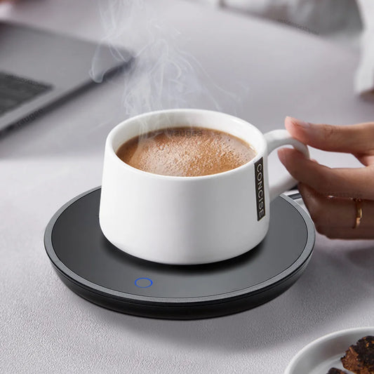 Becherwärmer Mini USB Becherheizung Elektrisches thermostatisches Untersetzer Kaffee Milch Tee Wasser Heizpad Konstant wärmende Matte