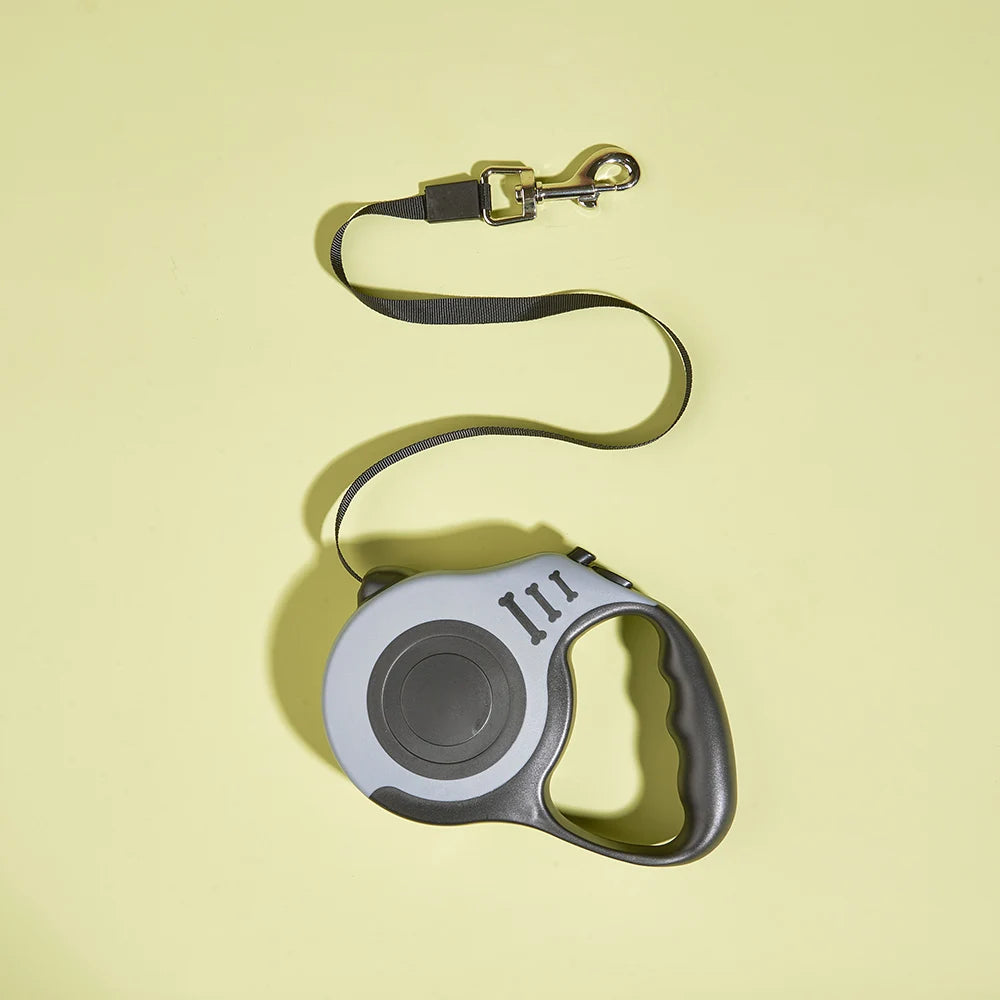 3m 5m Hundeleine für kleine Hunde und Katzen, automatische, ausziehbare, strapazierfähige Nylonleine für Welpen, Outdoor, Reisen, Spaziergänge, Wandern, Zugseil