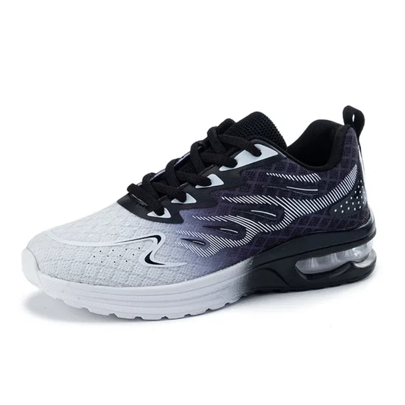 Damen Sneaker Laufschuhe Damen Mode Luftgepolsterte Mesh Atmungsaktive Tennis Sportschuhe