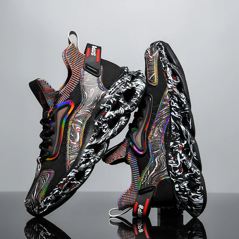 Herrenschuhe Sneaker Männer Freizeit Herrenschuhe Turnschuhe Luxus Schuhe Trainer Rennen Atmungsaktive Schuhe modische Laufschuhe für Frauen