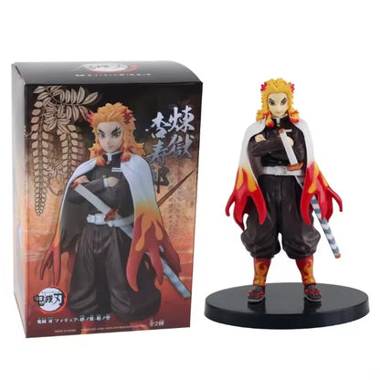 Heißes Demon Slayer Anime Actionfigur Kamado Tanjirou Agatsuma Zenitsu Nezuko Modellspielzeug Kimetsu No Yaiba Krieger Actionfigur