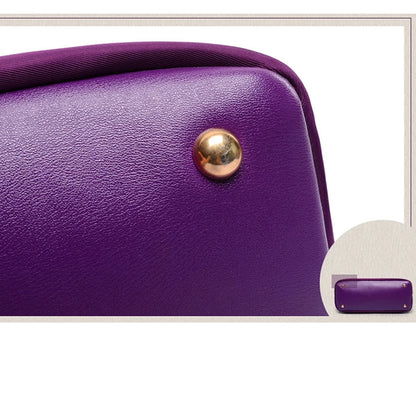 Nylon Damen Schultertaschen-Set 6-teilig Crossbody-Tasche Geldbörse Clutch Umhängetasche Modeaccessoires